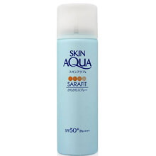 Kem chống nắng dạng xịt Skin Aqua Sara-Fit UV Spray Fragrance Free SPF50+ PA++++ 50g Nhật Bản