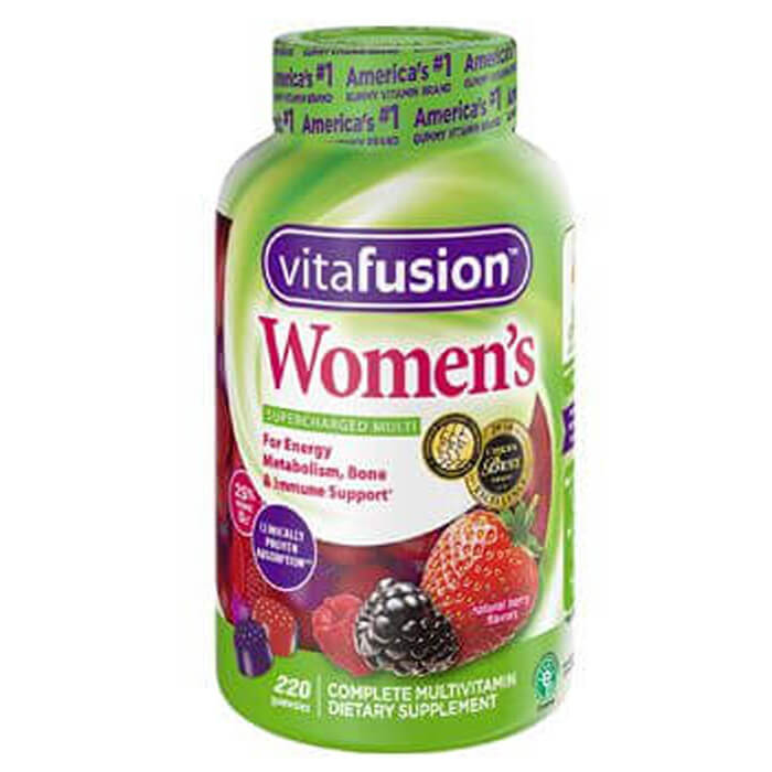 Kẹo bổ sung Vitamins tổng hợp cho nữ Vitafusion Women’s Complete 220 viên của Mỹ