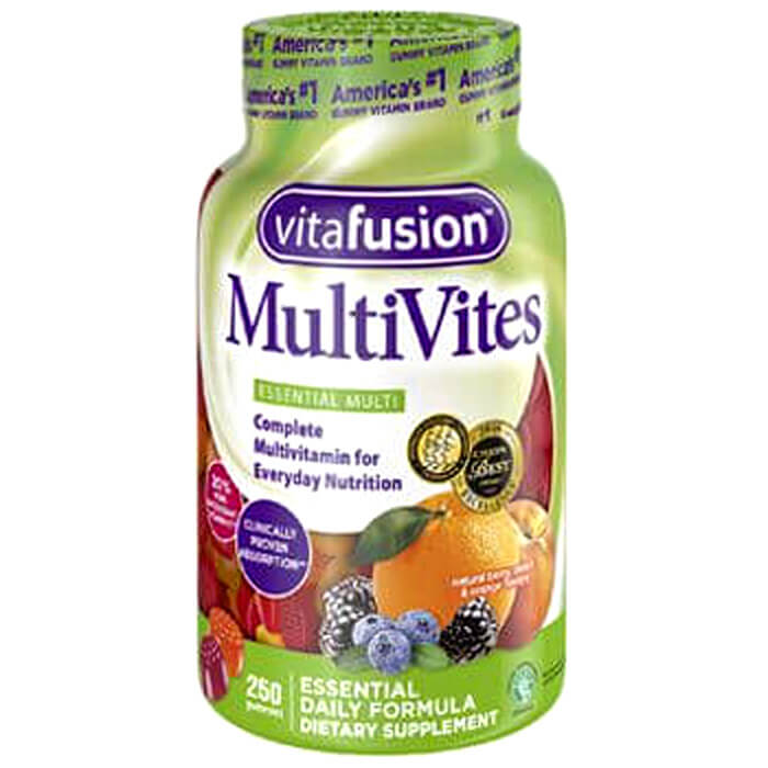 Kẹo dẻo bổ sung Vitamins tổng hợp Vitafusion MultiVites Complete Multivitamin 250 viên của Mỹ