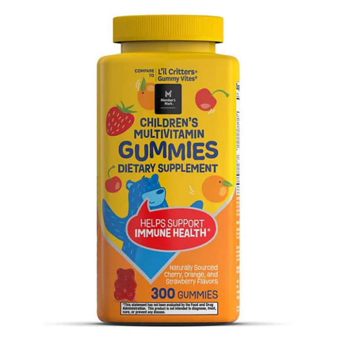 Kẹo dẻo Gummy Vites bổ sung Vitamin L’il Critters Vitafusion 300 viên
