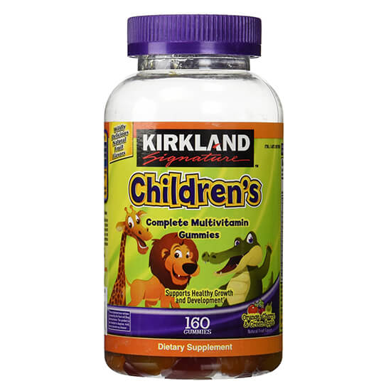 Kẹo dẻo Kirkland Childrens Complete Multivitamin Gummies 160 viên của Mỹ