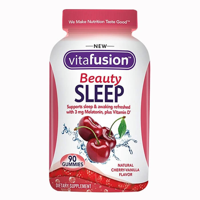 Kẹo dẻo ngủ ngon Vitafusion Beauty Sleep Mỹ