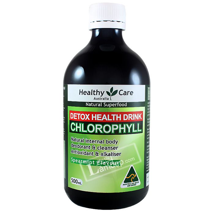 Nước Diệp Lục Healthy Care Chlorophyll 500ml Thải Độc Tố Cơ Thể Úc