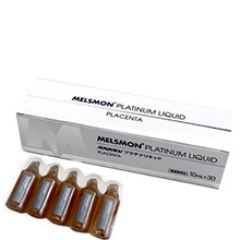 Nước uống Nhau thai ngựa Melsmon Platinum Liquid Placenta 30 ống Nhật Bản