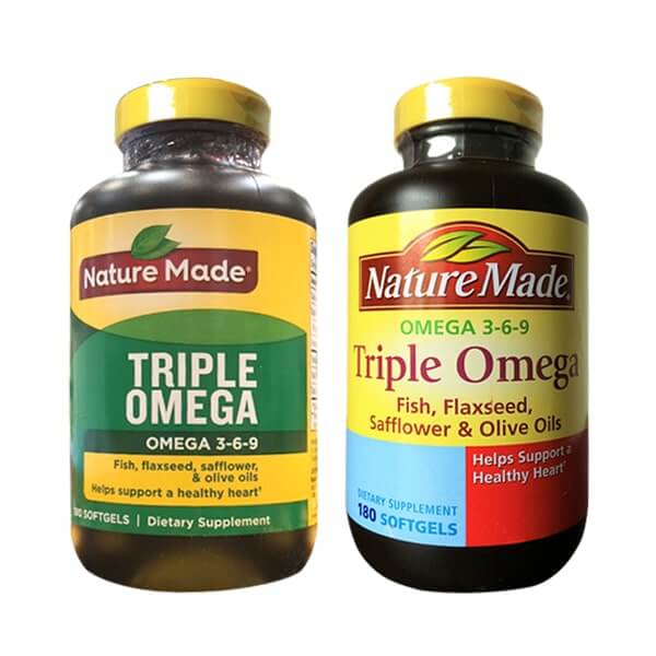 Giá Viên Uống Triple Omega 369 Nature Made Của Mỹ Hộp 180 Viên Bao Nhiêu