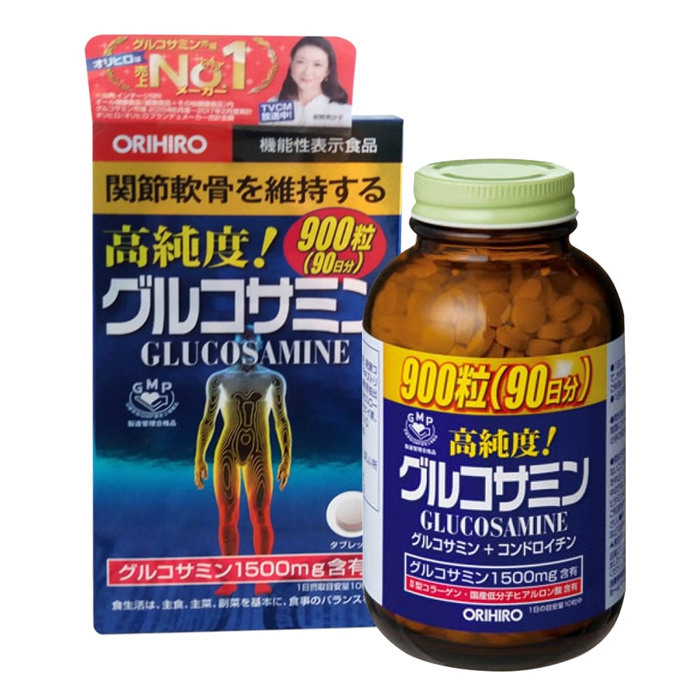 Glucosamine 900 Viên Của Nhật Orihiro 1500Mg