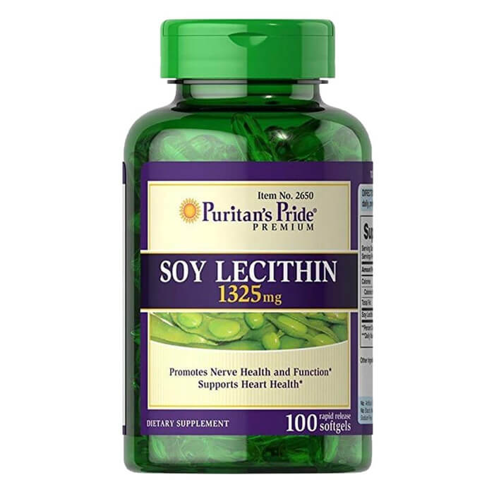 Puritans Pride Soy Lecithin 1325Mg Mỹ