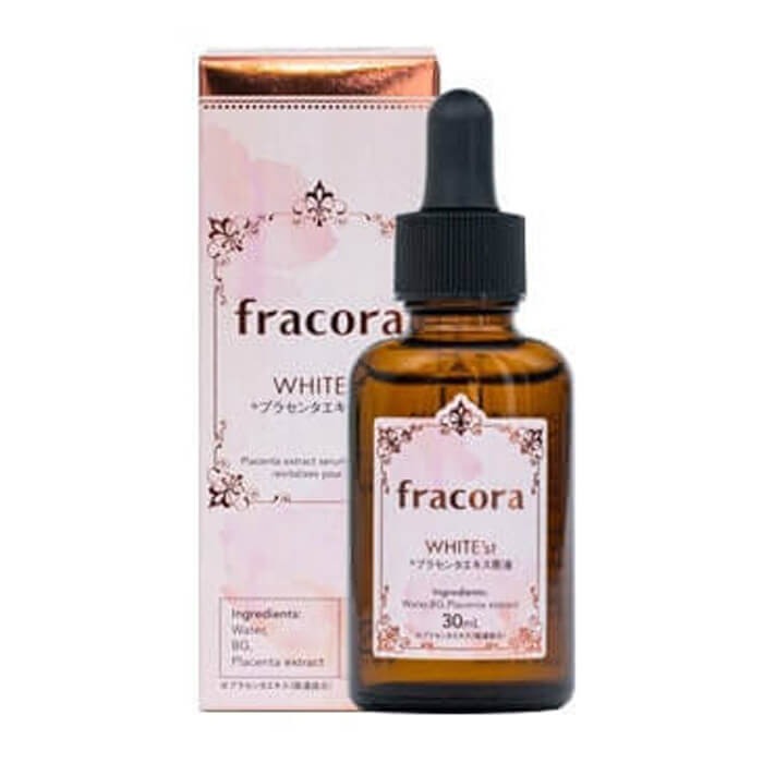 Serum nhau thai Fracora White’st Placenta Extract Nhật (30ml - hồng)
