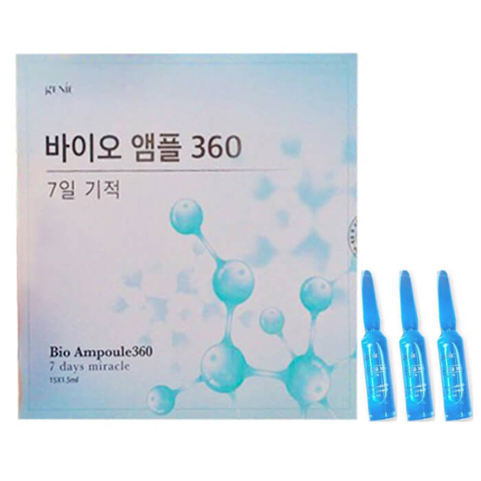 Tế bào gốc Genie DNA Acipenser Bio Ampoule 360 7day Miracle 15 ống Hàn Quốc