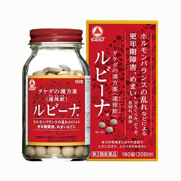 Viên uống bổ máu Rubina hộp 180 viên Nhật Bản