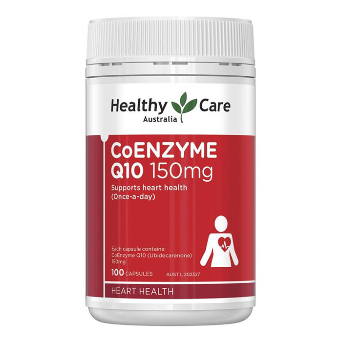 Thuốc bổ tim Coenzyme Q10 150mg Healthy Care Úc 100 viên