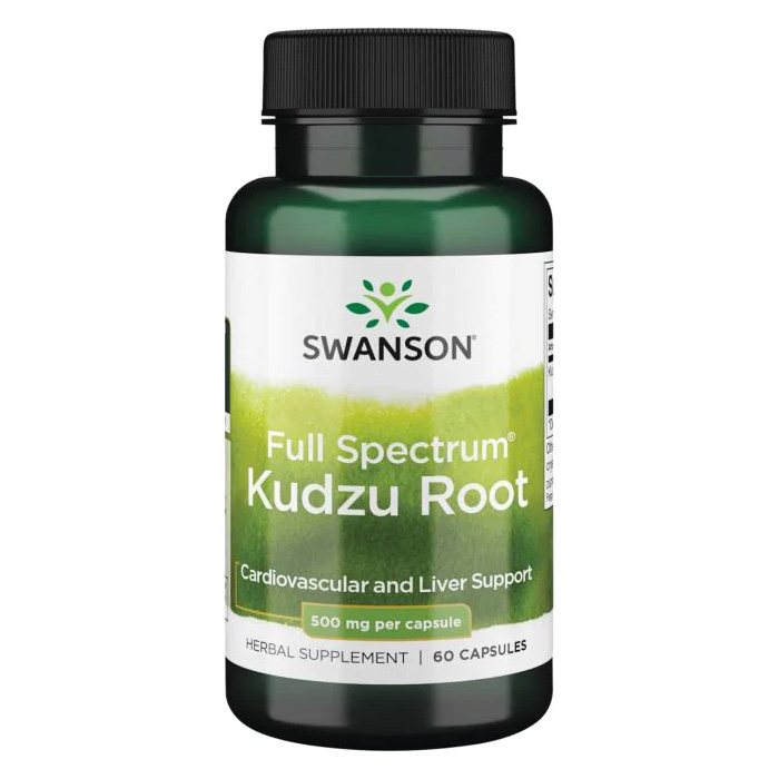 Thuốc cai rượu  Kudzu Root Swanson an toàn 60 viên Mỹ