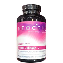 Thuốc uống đẹp da Neocell Super Collagen C/+C 6000mg 250 viên Mỹ