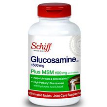 Thuốc bổ khớp Glucosamine 1500mg Plus MSM Schiff hộp 150 viên Mỹ