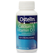 Thuốc bổ sung Ostelin Vitamin D & Calcium Úc