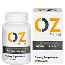 Thuốc giảm cân OZ Slim Natural Pure & Safe 40 viên Mỹ