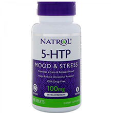 Thuốc giảm căng thẳng Natrol 5-HTP Mood & Relaxation 100mg 150 viên Mỹ