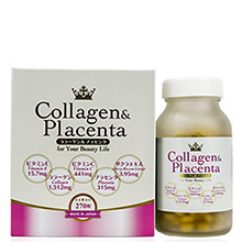 Thuốc Collagen Placenta 5 in 1 trắng da 270 viên Nhật Bản