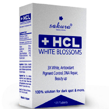 Thuốc trị nám sakura HCL White Blossom 120 viên Nhật Bản 