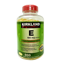 Viên uống Vitamin E 400 IU Kirkland - Trẻ hóa làn da Mỹ