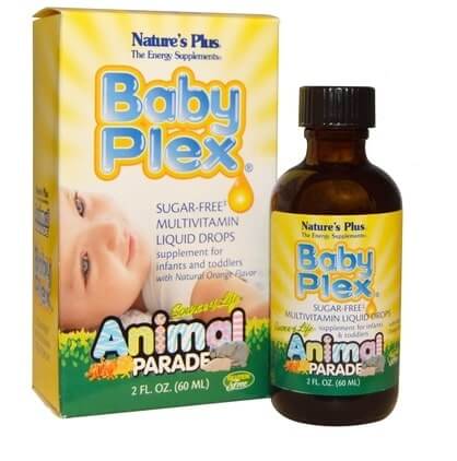 Nước uống Vitamin tổng hợp cho bé Nature's Plus Baby Plex Mỹ 60ml