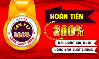 Banner dongoai.com.vn cam kết chính hãng 100%